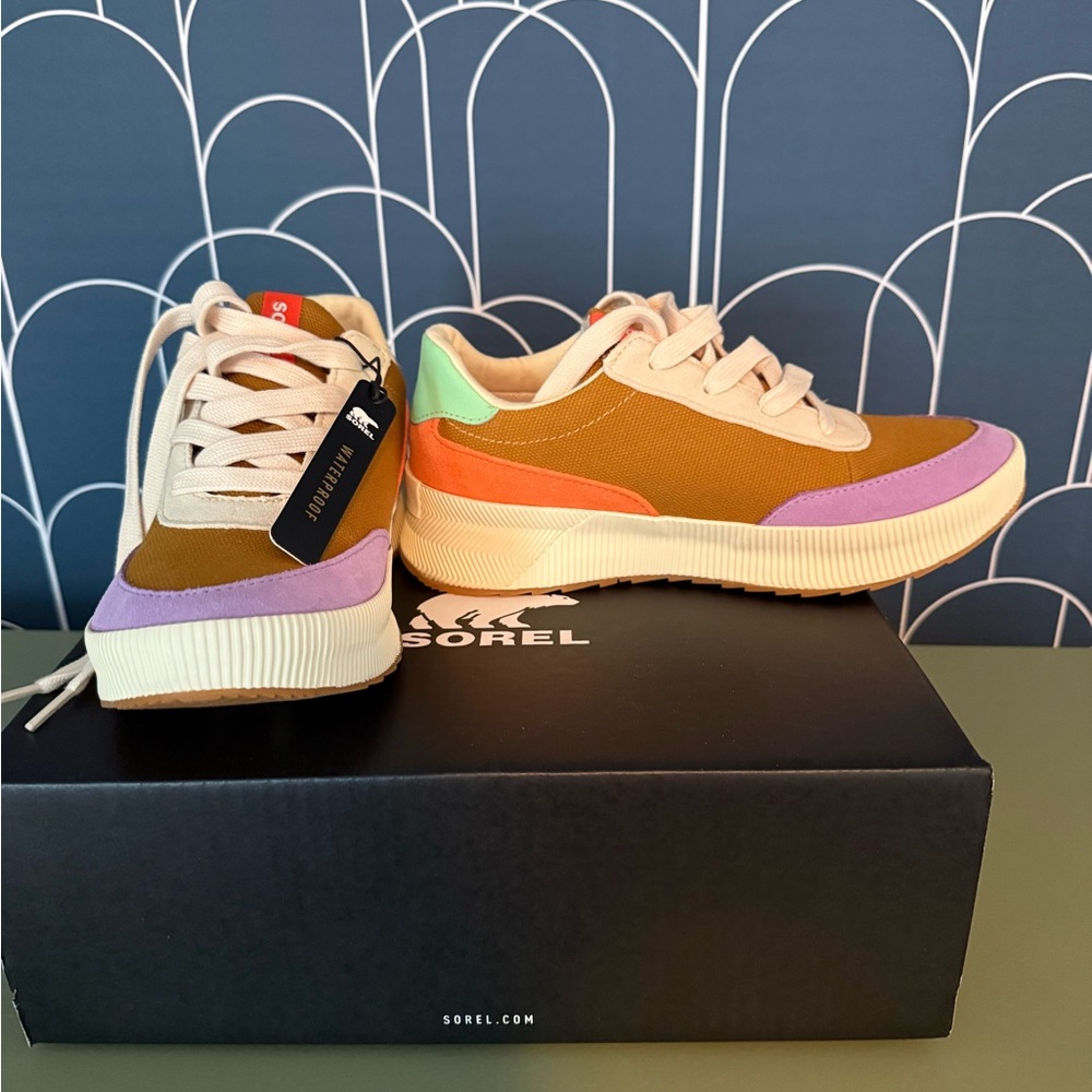 Sorel Women's Waterproof Colorful Sneakers - Out N About III City Sneaker WP